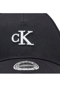 Calvin Klein Jeans Czapka z daszkiem Essential K50K510171 Czarny. Kolor: czarny. Materiał: materiał, bawełna