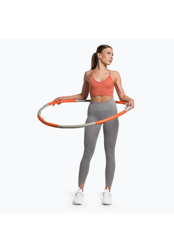 GYM SHARK - Biustonosz fitness Gymshark Studio Sports. Kolor: pomarańczowy. Sport: fitness