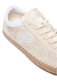 TOMMY HILFIGER - Tommy Hilfiger Espadryle Th Heritage Rope Sneaker FW0FW09406 Beżowy. Kolor: beżowy. Materiał: materiał #6
