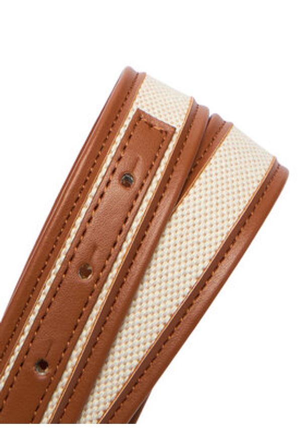 Beverly Hills Polo Club Pasek CEO-BHPC-W2-003-SS26 Beżowy. Kolor: beżowy. Materiał: materiał