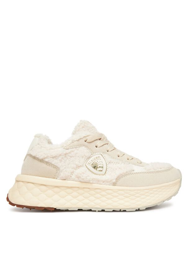 Blauer Sneakersy F5LYNN02/FUR Beżowy. Kolor: beżowy. Materiał: materiał