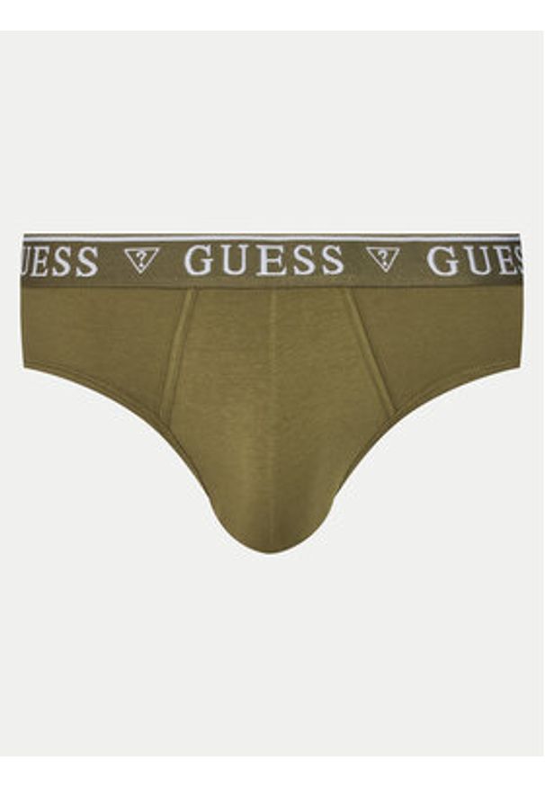 Guess Komplet 5 par slipów U4YG20 K6YW1 Kolorowy. Materiał: bawełna. Wzór: kolorowy