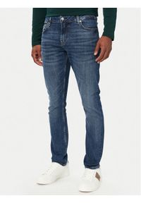 Guess Jeansy Miami M6YAN1 D1474 Niebieski Skinny Fit. Kolor: niebieski #1