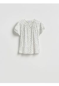 Reserved - Bawełniana bluzka - wielobarwny. Materiał: bawełna #1