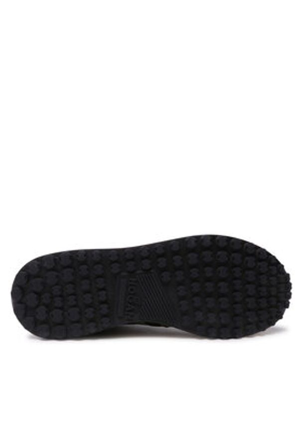 Hogan - HOGAN Sneakersy HXM3830AN51MVC Zielony. Kolor: zielony. Materiał: materiał