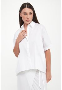 Max Mara Beachwear - Koszula damska z krótkim rękawem Pittura MAX MARA BEACHWEAR. Długość rękawa: krótki rękaw. Długość: krótkie #1