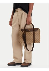 Guess Torba na laptopa Vezzola Smart HMEVZL P3138 Beżowy. Kolor: beżowy. Materiał: skóra #6
