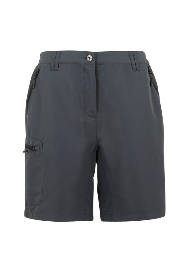 Regatta - Damskie Spodenki Do Chodzenia Chaska III. Kolor: szary. Sport: turystyka piesza