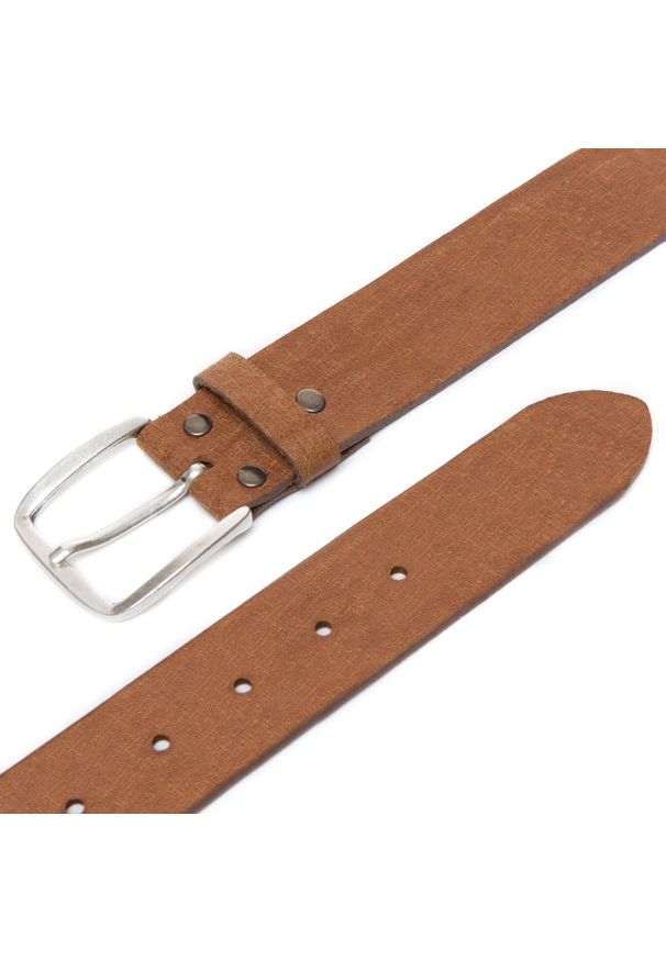 Vanzetti - VANZETTI PASEK SKÓRZANY SOPO-VAN982 645 40 mm Ledergürtel. Materiał: skóra. Wzór: paski. Styl: klasyczny