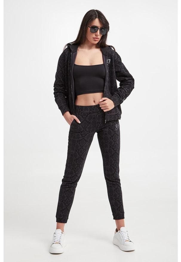 EA7 Emporio Armani - Bluza damska z kapturem EA7 EMPORIO ARMANI. Typ kołnierza: kaptur