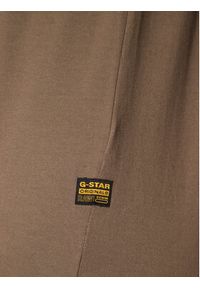 G-Star RAW - G-Star Raw T-Shirt D26350 Brązowy Boxy Fit. Kolor: brązowy. Materiał: bawełna #2