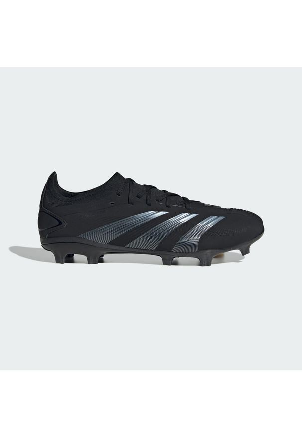 Adidas - Buty Predator 24 Pro FG. Kolor: wielokolorowy, czarny, szary. Materiał: materiał