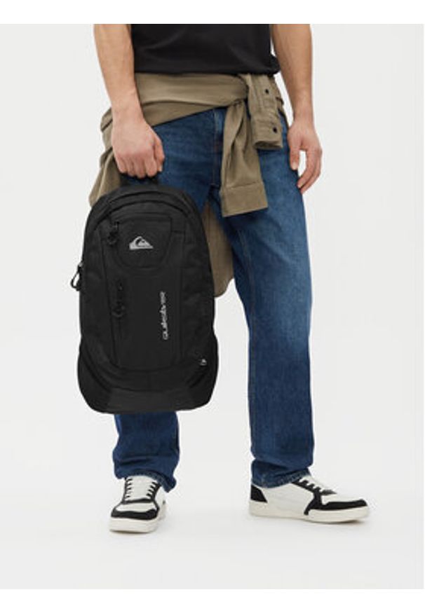 Quiksilver Plecak QUIC-P-006-07 Czarny. Kolor: czarny. Materiał: materiał, poliester