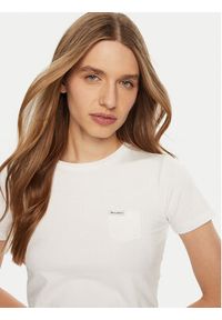 Guess T-Shirt W5RI52 J1314 Biały Regular Fit. Kolor: biały. Materiał: bawełna