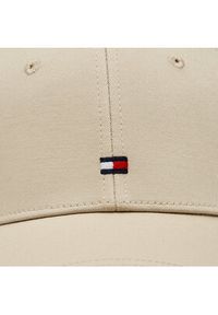 TOMMY HILFIGER - Tommy Hilfiger Czapka z daszkiem Essential Flag Cap AW0AW15785 Beżowy. Kolor: beżowy. Materiał: materiał