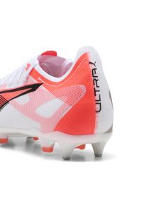 Puma - Buty piłkarskie FUTURE 5 MATCH MxSG PUMA White Black Glowing Red. Kolor: czerwony, biały, wielokolorowy, czarny. Sport: piłka nożna