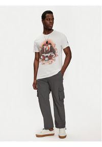 Brave Soul Joggery MTR-EVANDERGRY Szary Relaxed Fit. Kolor: szary. Materiał: bawełna #4