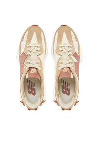 New Balance Sneakersy WS327NKA Brązowy. Kolor: brązowy. Materiał: zamsz, skóra