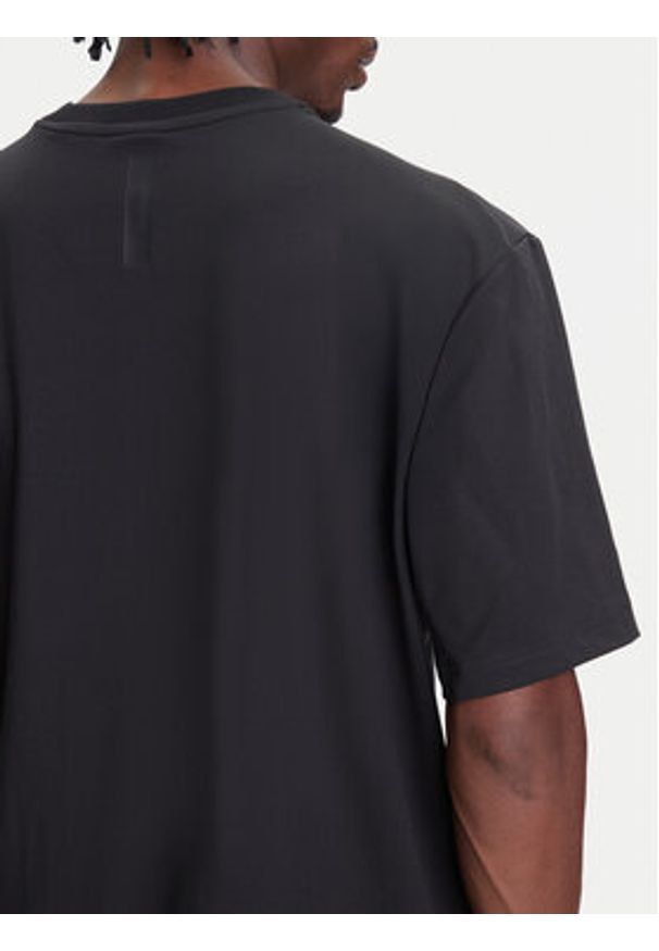 Adidas - adidas T-Shirt Z.N.E. JJ1151 Czarny Loose Fit. Kolor: czarny. Materiał: syntetyk