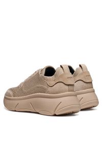 Geox Sneakersy D Nebula 2.0 X D55NHA 0009T C8097 Beżowy. Kolor: beżowy. Materiał: materiał