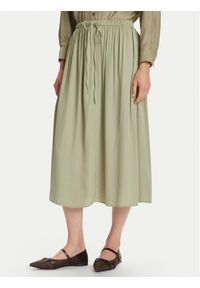 Marc O'Polo Spódnica midi 506 1169 20053 Zielony Flared Fit. Kolor: zielony. Materiał: wiskoza #1