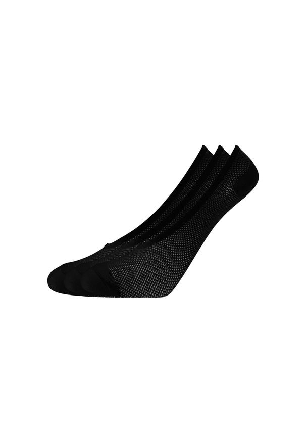 ENDURANCE - Skarpetki treningowe Coter 3-pack Quick Dry Sneaker Sock. Kolor: czarny. Sport: fitness