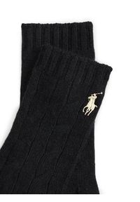 Polo Ralph Lauren Rękawiczki 455981440001 Czarny. Kolor: czarny. Materiał: poliester, materiał #3