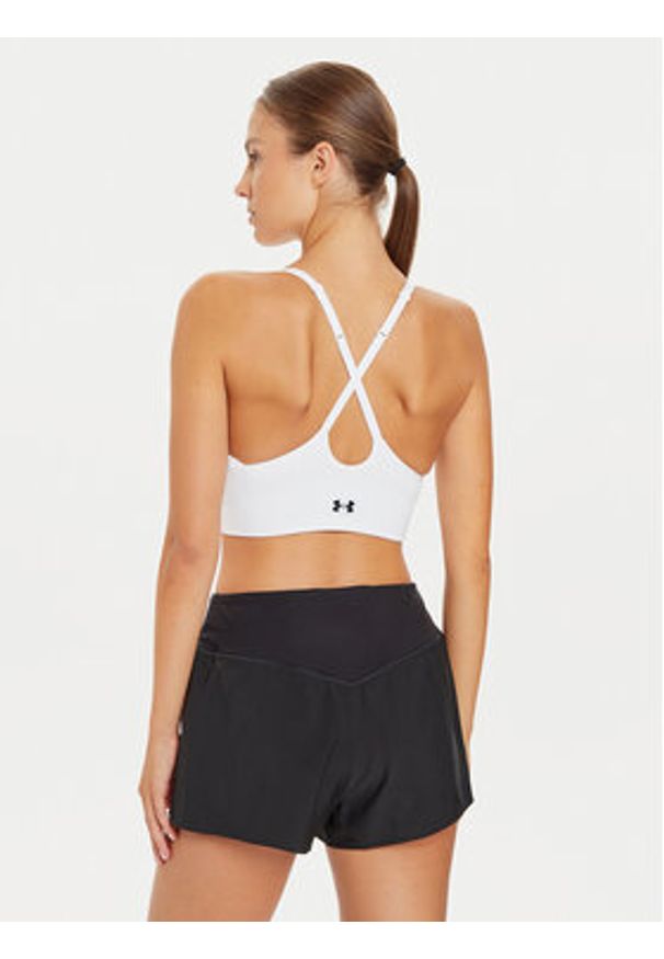 Under Armour Biustonosz sportowy UA Vanish 1384417 Biały. Kolor: biały. Materiał: syntetyk