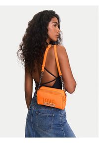 Love Moschino - LOVE MOSCHINO Torebka JC4255PP0MKD0450 Pomarańczowy. Kolor: pomarańczowy. Materiał: skórzane #5