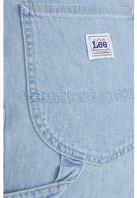 Lee jeansy CARPENTER LIGHT ROBIN damskie high waist. Stan: podwyższony. Kolor: niebieski #2