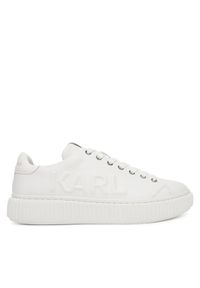 Karl Lagerfeld - KARL LAGERFELD Sneakersy KL24225 Biały. Kolor: biały. Materiał: skóra