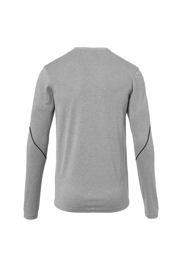 UHLSPORT - Dziecięca koszulka z długim rękawem Uhlsport Stream 22. Kolor: wielokolorowy, szary, czarny. Długość rękawa: długi rękaw. Długość: długie. Sezon: jesień. Sport: piłka nożna