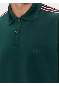 Hugo Polo Dalpeno 50497938 Zielony Regular Fit. Typ kołnierza: polo. Kolor: zielony. Materiał: bawełna