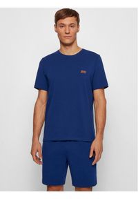 BOSS - T-Shirt Boss. Kolor: niebieski #1