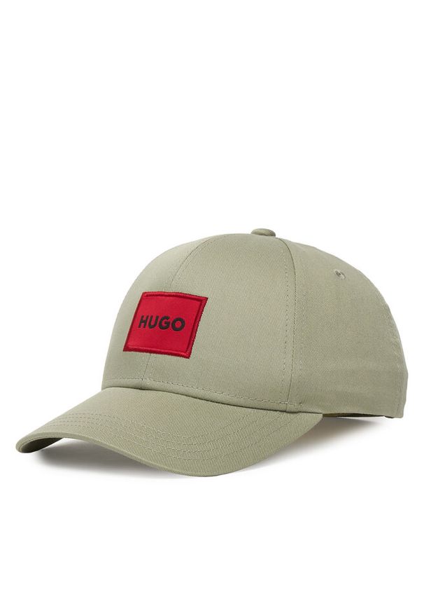 Hugo - Czapka z daszkiem HUGO. Kolor: zielony