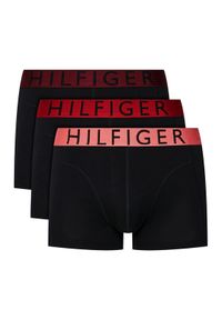 TOMMY HILFIGER - Tommy Hilfiger Komplet 3 par bokserek UM0UM03465 Czarny. Kolor: czarny. Materiał: bawełna