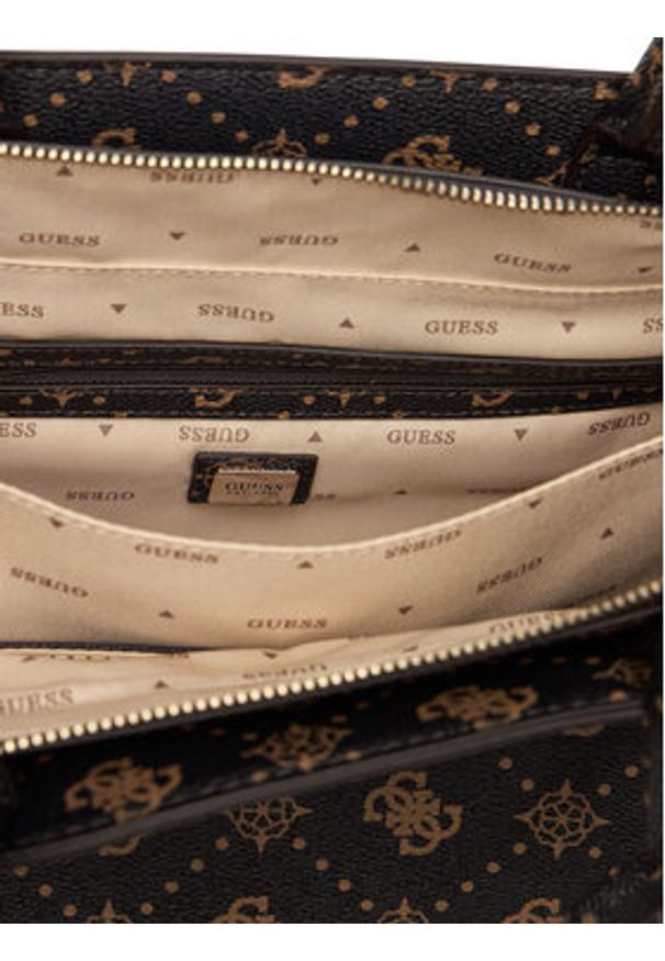 Guess Torebka Silia HWGP98 90220 Brązowy. Kolor: brązowy. Materiał: skórzane
