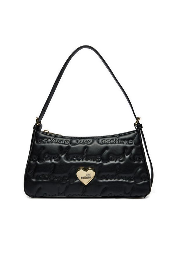 Love Moschino - LOVE MOSCHINO Torebka JC4126PP1LLJ0000 Czarny. Kolor: czarny. Materiał: skórzane