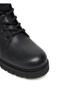 Tommy Jeans Trapery Tjw Lace Up Leather Boot EN0EN02824 Czarny. Kolor: czarny. Materiał: skóra #6