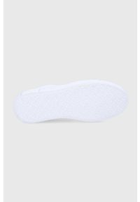 TOMMY HILFIGER - Tommy Hilfiger buty skórzane kolor biały. Nosek buta: okrągły. Zapięcie: sznurówki. Kolor: biały. Materiał: skóra. Obcas: na platformie #2