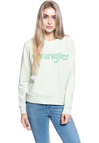 Wrangler - DAMSKA BLUZA WRANGLER REGULAR SWEAT ALMOST AQUA W6N2HAG11 #4