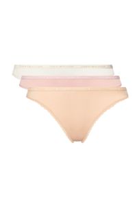 TOMMY HILFIGER - Tommy Hilfiger Komplet 3 par fig klasycznych UW0UW05755 Kolorowy. Materiał: syntetyk. Wzór: kolorowy
