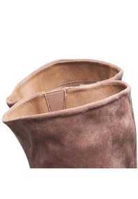 DeeZee Kozaki WYL2036-1 Beżowy. Kolor: beżowy. Materiał: materiał #2