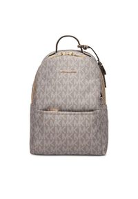MICHAEL Michael Kors Plecak 30T5G3XB1U Beżowy. Kolor: beżowy. Materiał: skóra