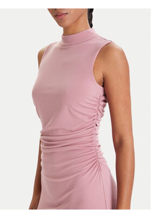 Marella Sukienka koktajlowa Mirra 2613621021 Różowy Slim Fit. Kolor: różowy. Materiał: wiskoza. Styl: wizytowy