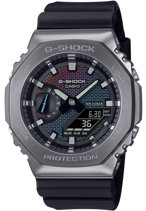 Zegarek męski Casio GM-2100BRW-1AER czarny. Kolor: czarny