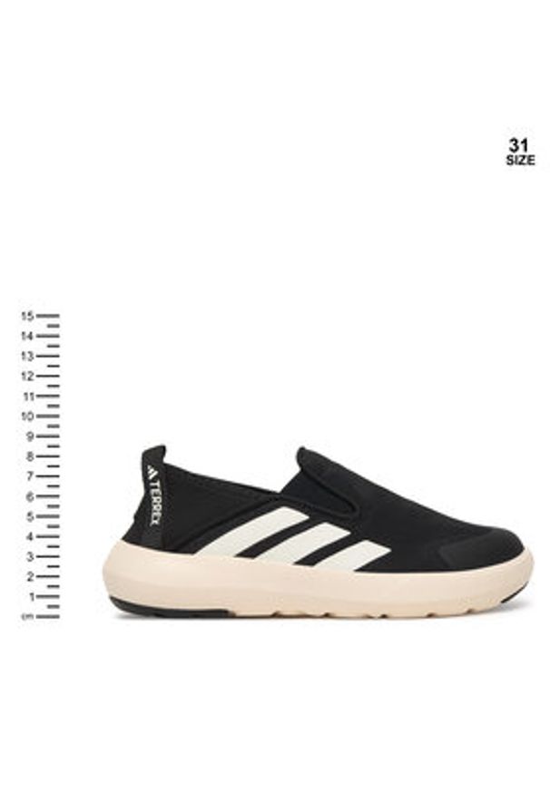 Adidas - adidas Sneakersy Terrex Boat Slip-On JQ6006 Czarny. Zapięcie: bez zapięcia. Kolor: czarny. Materiał: materiał. Model: Adidas Terrex