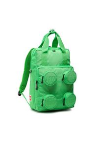 LEGO Plecak Brick 2X2 Backpack 20205-0037 Zielony. Kolor: zielony. Materiał: materiał