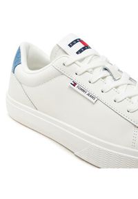 Tommy Jeans Sneakersy Tjw Cupsole Sneaker Denim EN0EN02652 Écru. Materiał: skóra #5