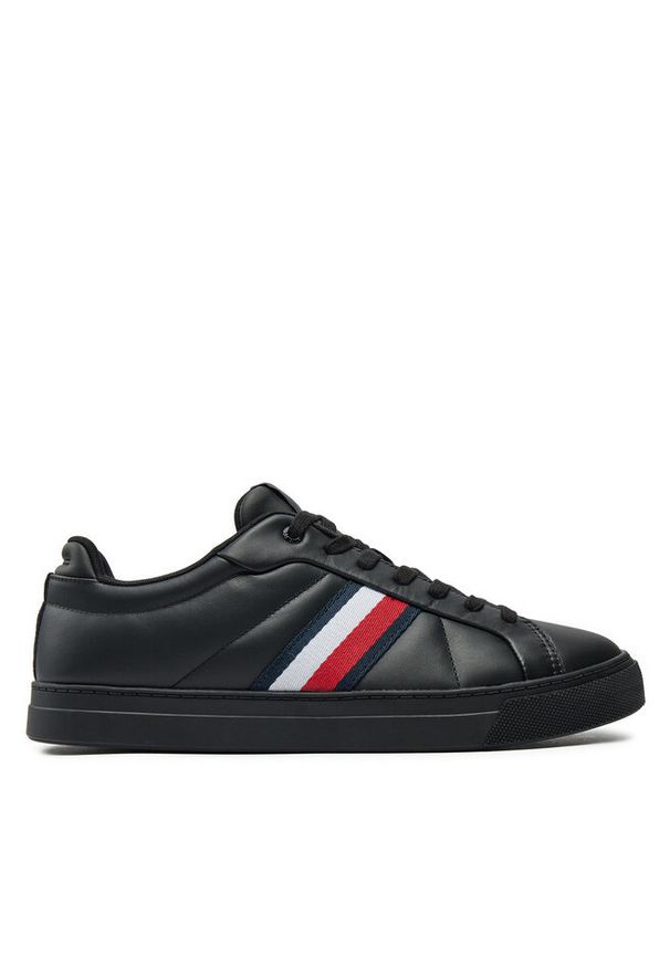 TOMMY HILFIGER - Sneakersy Tommy Hilfiger. Kolor: czarny